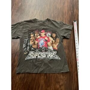 Kids large WWE superstars graphic tshirt